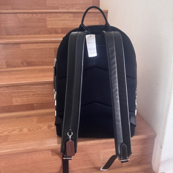 Coach West Backpack With Checkerboard Print CR207 - Picture 3 of 9